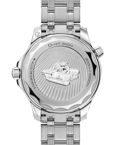 Alternative view of Omega Seamaster Diver 300M 42mm Black Dial Stainless Steel Bracelet 210.30.42.20.01.002