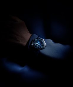 Alternative view of Omega Seamaster Ploprof 1200M 55 x 45mm Blue Dial O‑MEGASTEEL Strap 227.32.55.21.03.001