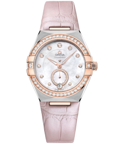 OMEGA Constellation 34mm White Dial Stainless Steel Sedna�?18k Rose Gold Strap 131.28.34.20.55.001