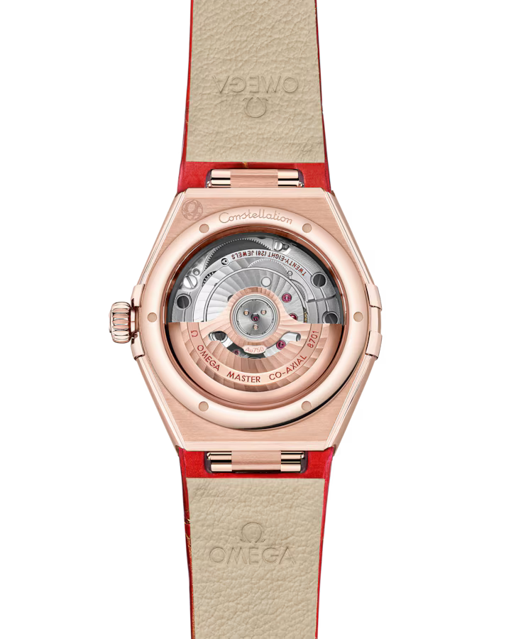Omega Constellation Ladies' Selection 29mm Sedna�?gold on leather strap 131.58.29.20.99.005 - Image 2