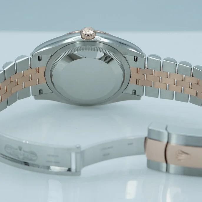 Rolex Datejust 36mm 126231 Slate/Gray Dial Oystersteel and 18K Rose gold Oyster Bracelet - Image 7