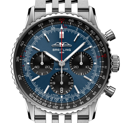 Breitling AB0139241C1A1 Navitimer B01 Blue Dial - Νew - Image 2