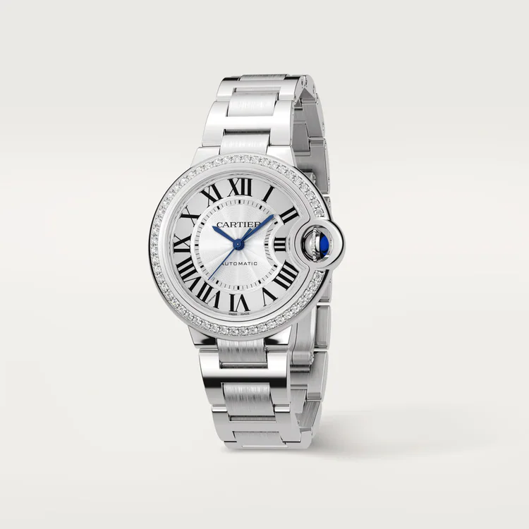 Cartier BALLON BLEU Diamond Watch 33mm - Image 3