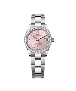 Alternative view of Rolex Datejust m278384RBR Pink 31mm Dial