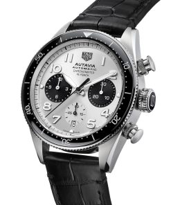 Alternative view of TAG Heuer AUTAVIA 60th Anniversary Flyback Chronograph 42mm CBE511B.FC8279