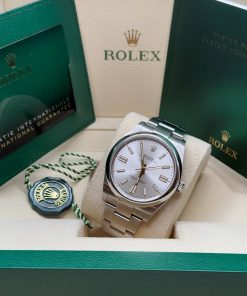 Alternative view of Rolex Oyster Perpetual 36mm 126000-0001 Silver Dial Oyster Bracelet