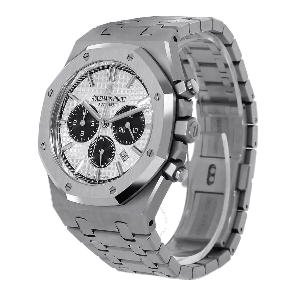 Audemars piguet Royal Oak Selfwinding 41MM Chronograph Silver Watch - Image 2