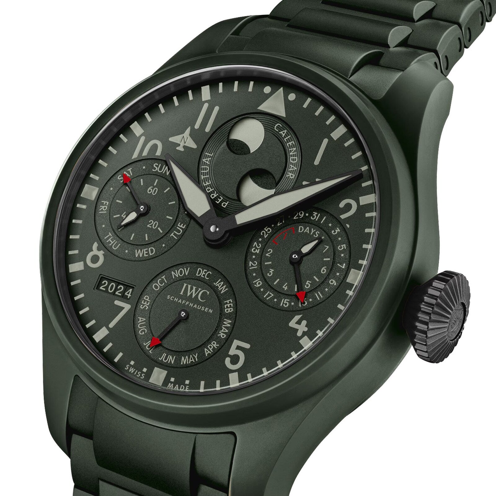 IWC Big Pilot's Watch Perpetual Calendar Top Gun Woodland 46.5mm IW503101 - Image 2