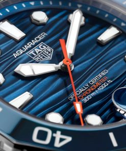 Alternative view of TAG Heuer Aquaracer Professional 300 Date 42mm Mens Watch Blue WBP5111.BA0013