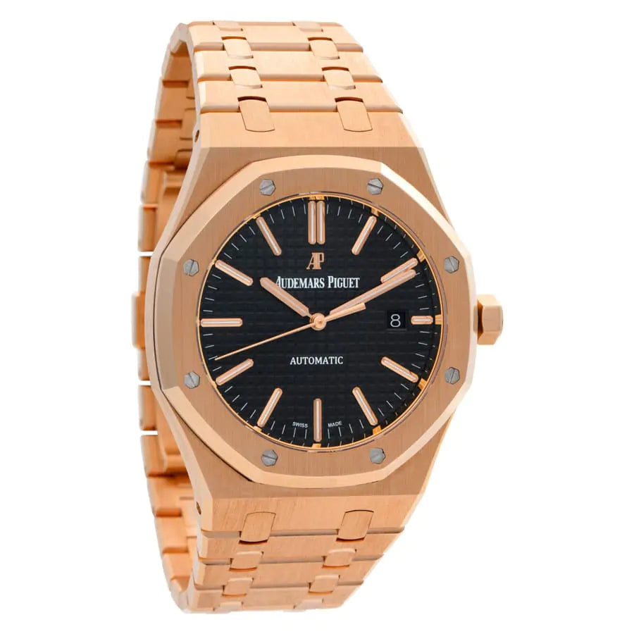 Audemars piguet Royal Oak Selfwinding Automatic 41MM Black Dial Watch - Image 2