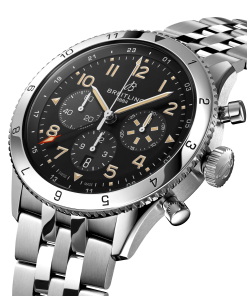 Alternative view of Breitling Classic AVI Super AVI B04 Chronograph GMT 46mm P-51 Mustang AB04453A1B1A1