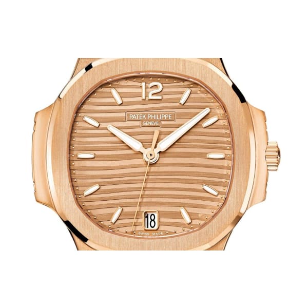 Patek Philippe Nautilus Rose Gold 7118-1R-010 with Golden Brown Opaline dial - Image 6
