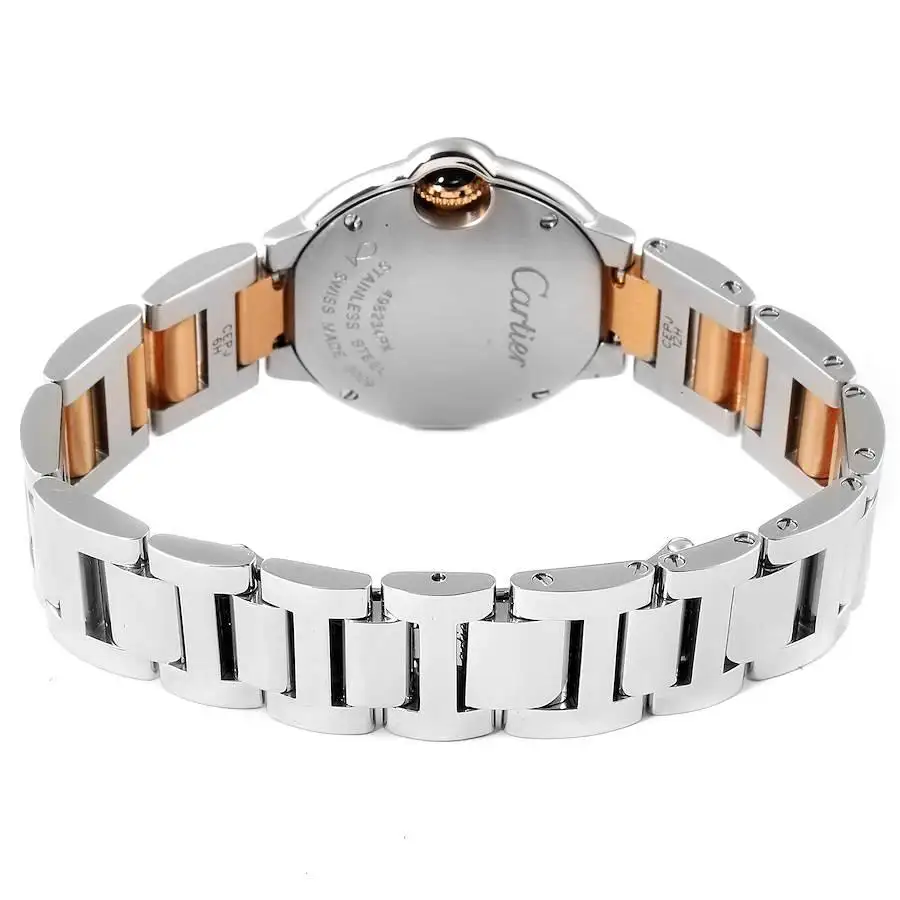 Cartier BALLON BLEU Pink Mother of Pearl Dial 28mm - Image 3