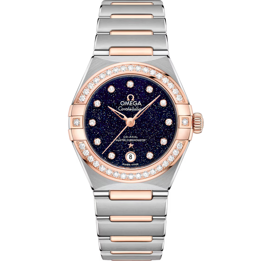 Omega Constellation Ladies' Selection 29mm steel �?Sedna�?gold on steel �?Sedna�?gold 131.25.29.20.53.002
