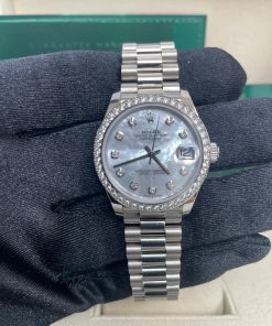 Alternative view of Rolex Datejust m278289RBR-0005 31mm Datejust Diamond Bezel MOP Dial