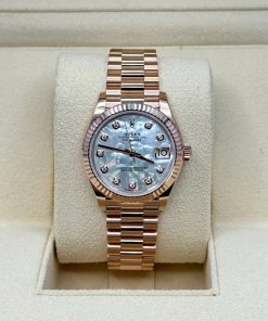 Alternative view of Rolex Datejust m278275-0009 Mother-of-Pearl 31mm Dial