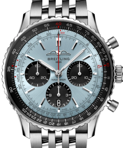 Alternative view of Breitling AB0138241C1A1 Navitimer B01 Blue Dial - Νew