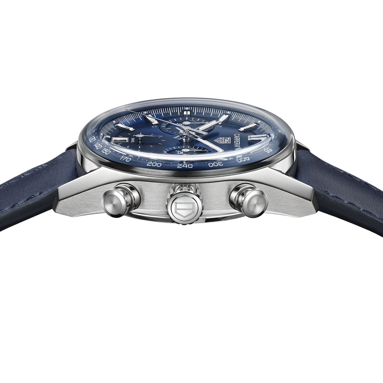 TAG Heuer Carrera Chronograph 39mm Mens Watch Blue CBS2212.FC6535 - Image 5