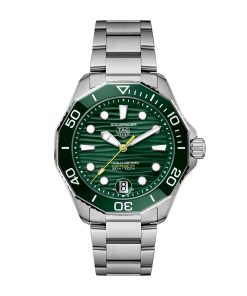 TAG Heuer Aquaracer Professional 300 Date 42mm Mens Watch Green WBP5116.BA0013