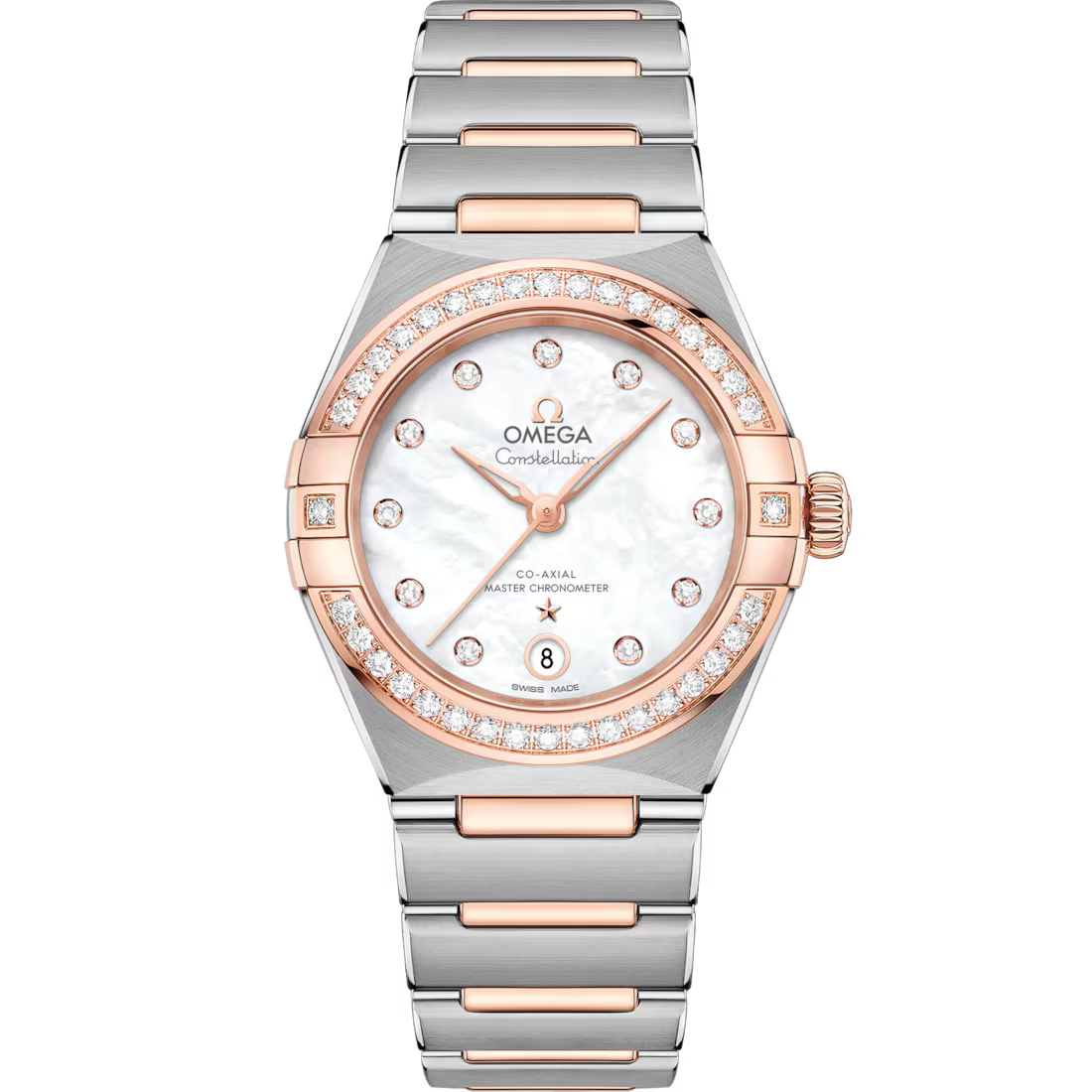 Omega Constellation Ladies' Selection 29mm steel �?Sedna�?gold on steel �?Sedna�?gold 131.25.29.20.55.001