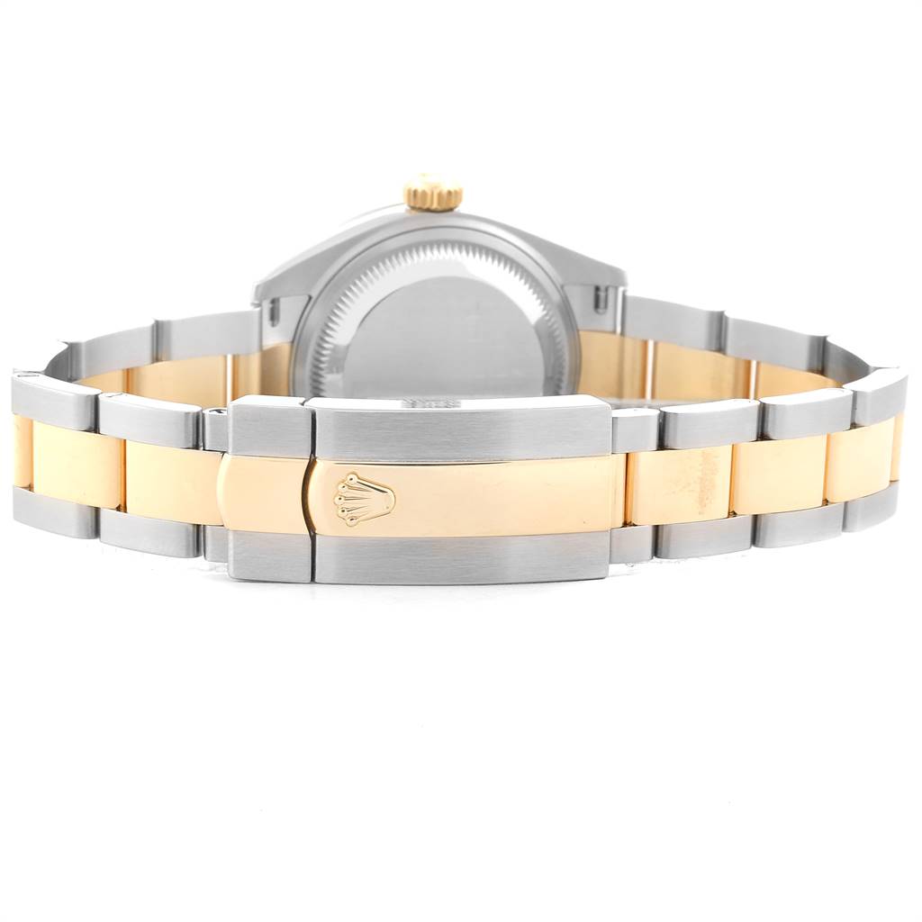 Rolex Lady-Datejust 28mm 279383RBR White Roman Dial Yellow Rolesor Oyster Bracelet - Image 9