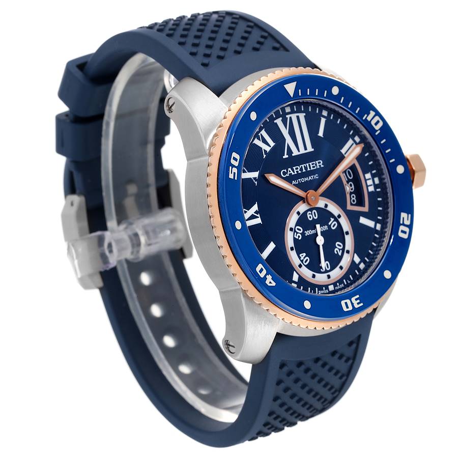 Cartier CALIBRE ROSE GOLD MIX BLUE 42mm - Image 4