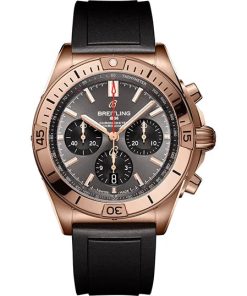 Breitling Watch Chronomat B01 42 Anthracite Rubber