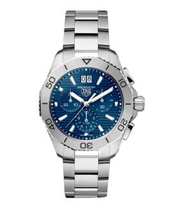 TAG Heuer Aquaracer Professional 200 Chronograph 40mm Mens Watch Blue CBP1113.BA0627
