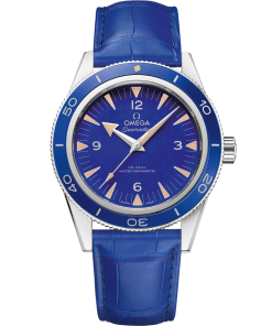 Omega Seamaster 300 41mm Blue Dial Platinum Strap 234.93.41.21.99.002