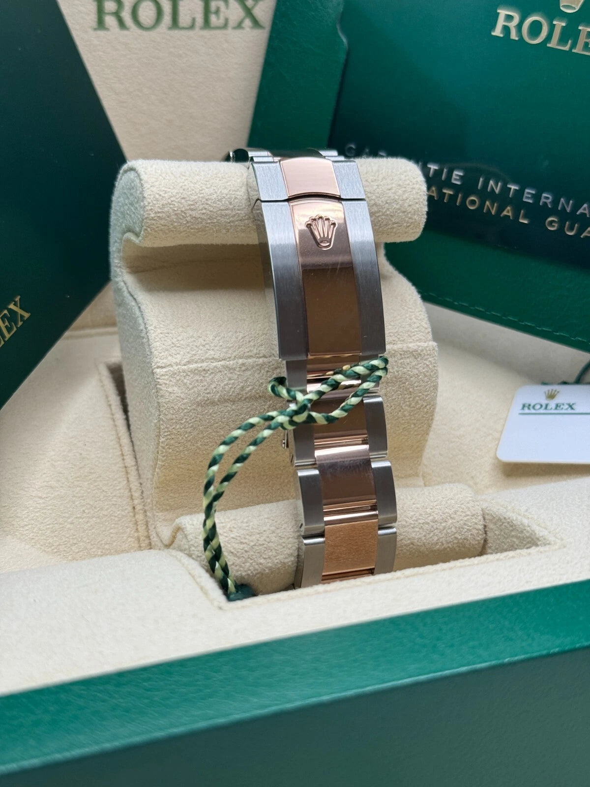 Rolex Datejust 41mm 126331 Oyster Band Steel and Everose Gold Men’s Watch - Image 12