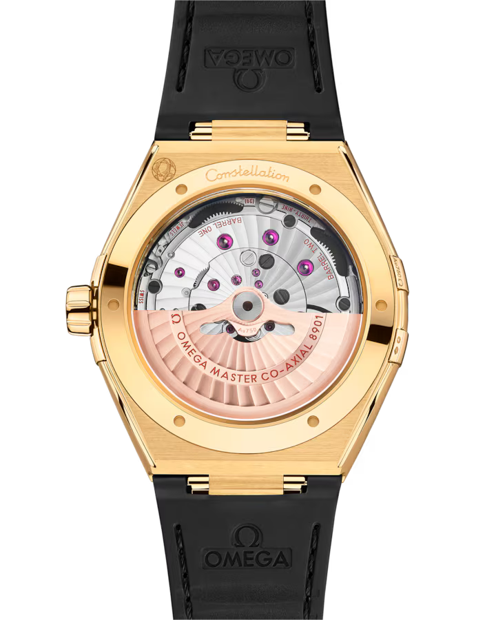 Omega Constellation Gents' Selection 41mm Black Dial 18k Yellow Gold Strap 131.63.41.21.01.001 - Image 2