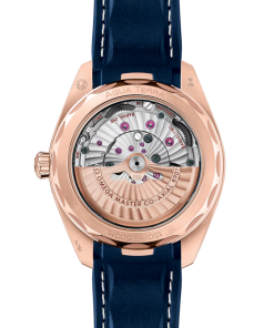 Alternative view of Omega Seamaster Aqua Terra 150M 41mm Blue Dial Stainless Steel and Sedna�?18k Rose Gold Strap 220.52.41.21.03.001