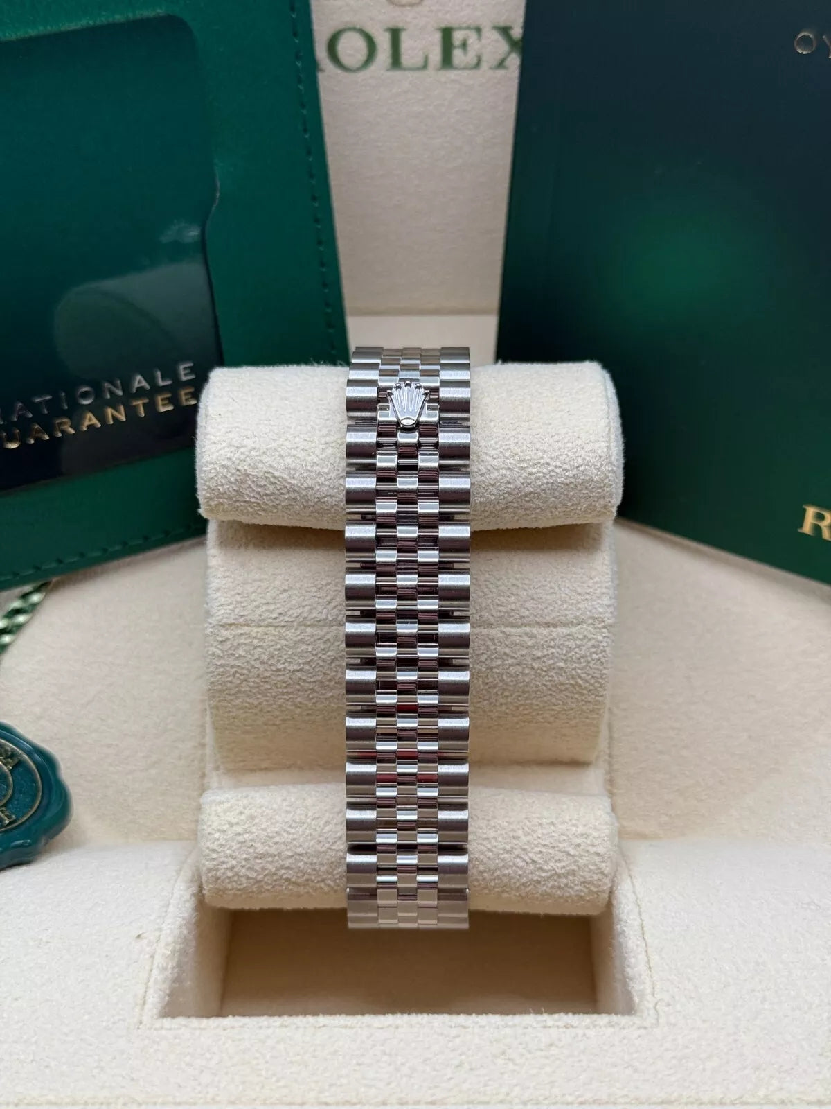 Rolex Datejust m278274-0013/0014 Pink Dial 31mm Fluted Bezel Oyster Bracelet - Image 9