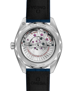 Alternative view of OMEGA Seamaster Aqua Terra 41 mm Blue Dial Stainless Steel Strap 220.13.41.21.03.003