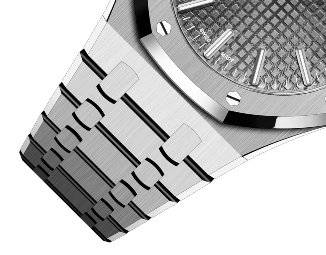 Audemars Piguet ROYAL OAK Grey Dial 41mm - Image 4