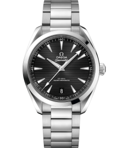 OMEGA Seamaster Aqua Terra 41mm   Black Dial Stainless Steel Bracelet 220.10.41.21.01.001