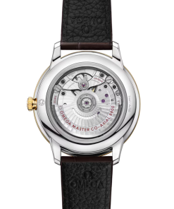 Alternative view of Omega De Ville Prestige 40 mm Silver Dial Stainless Steel and 18k Yellow Gold Strap 434.23.40.20.02.002
