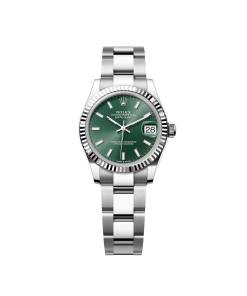 Rolex Datejust m278274-0017/0018 Green Dial 31mm Oyster Watch