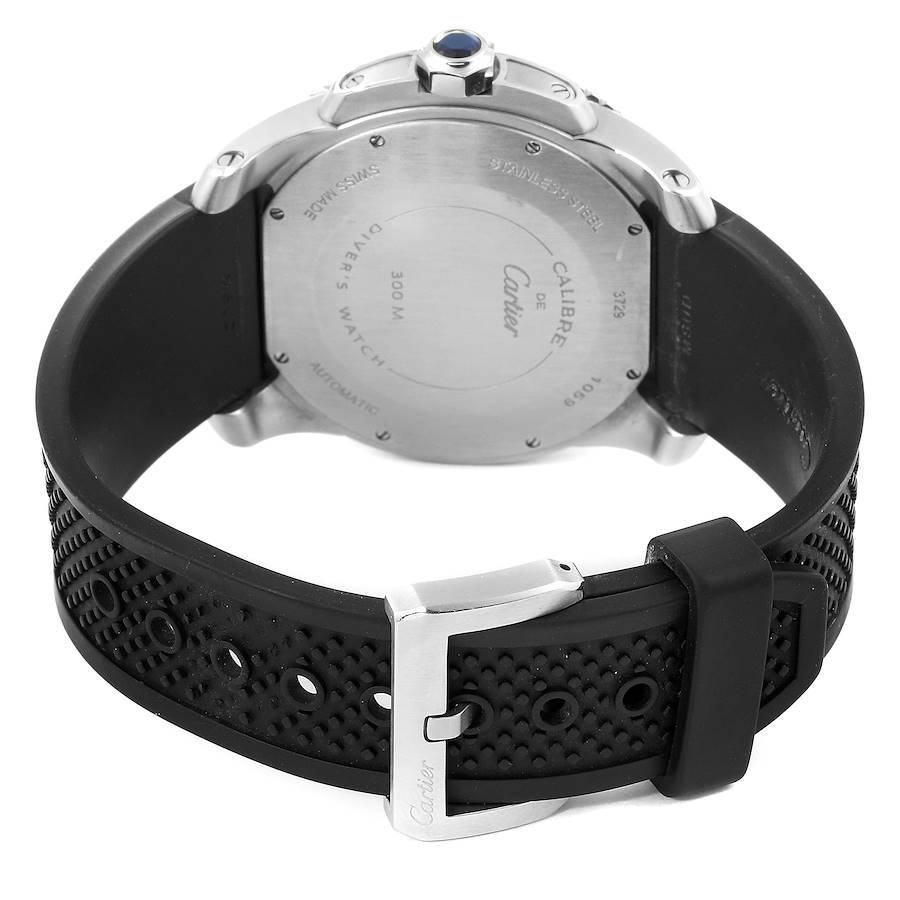 Cartier Calibre Diver Black Rubber 42mm - Image 4