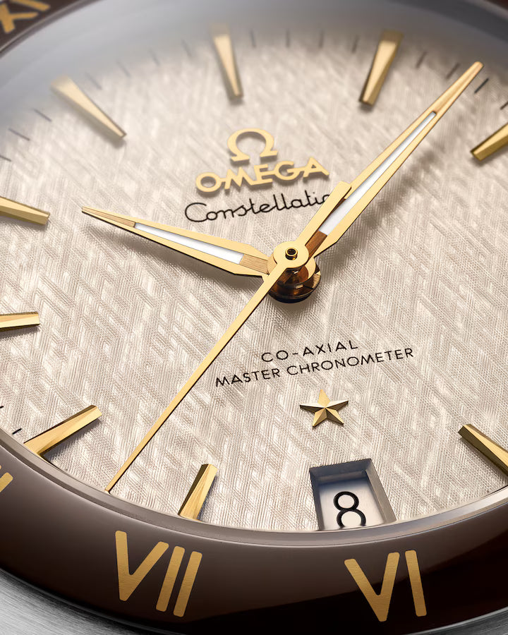 OMEGA Constellation 41mm, steel �?yellow gold on Leather strap 131.23.41.21.06.002 - Image 3