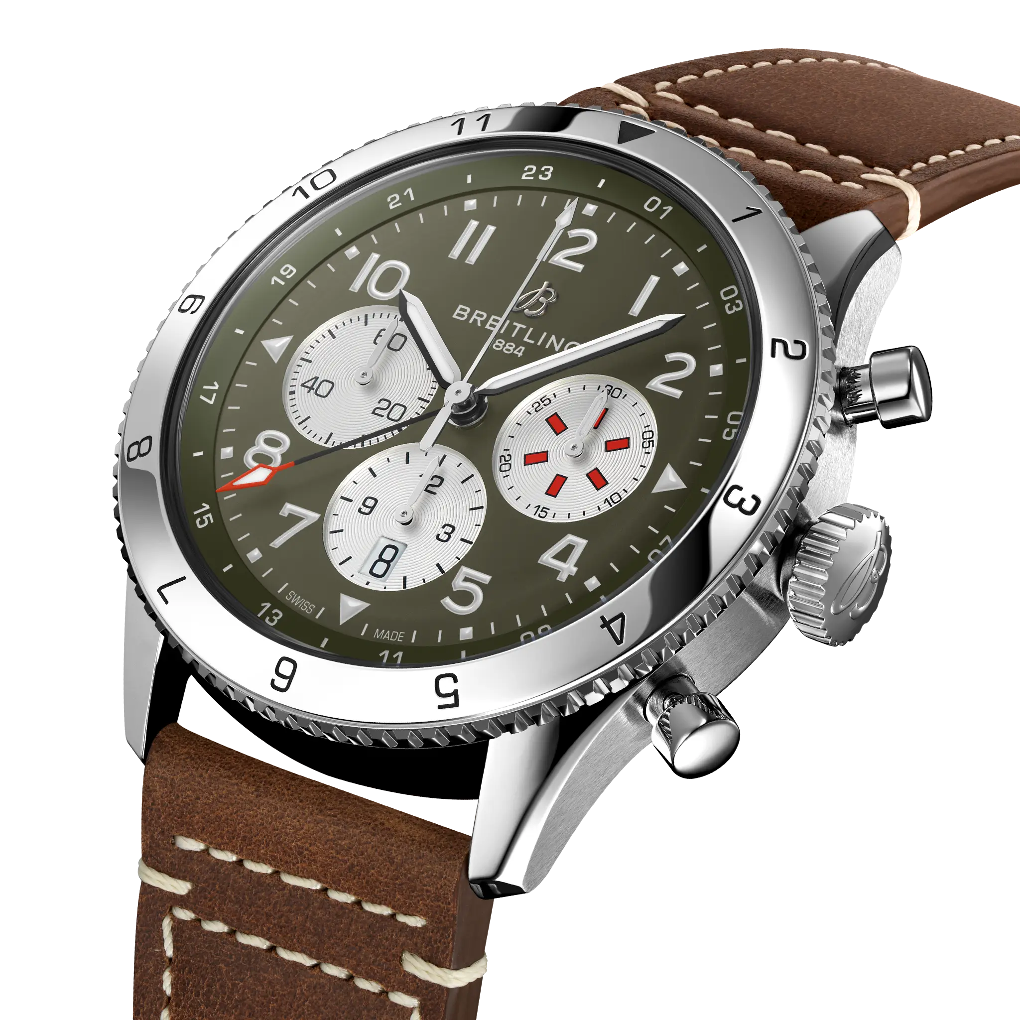 Breitling Aviator Super Avi B04 Curtiss Warhawk 46mm AB04452A1L1X1 - Image 2