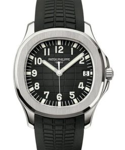 Patek Philippe Aquanaut Automatic Black Dial Stainless Steel Men's Watch 5167A-001