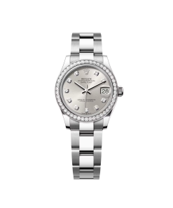 Rolex Datejust m278384RBR-0033/0034 Silver 31mm Dial Oyster Watch