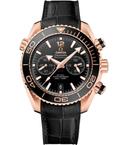 Omega Seamaster Planet Ocean 600M 45.5mm Black Dial Sedna�?18k Rose Gold Strap 215.63.46.51.01.001