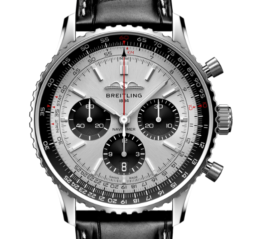 Breitling AB0138241G1P1 Navitimer B01 Silver Dial - Νew - Image 2