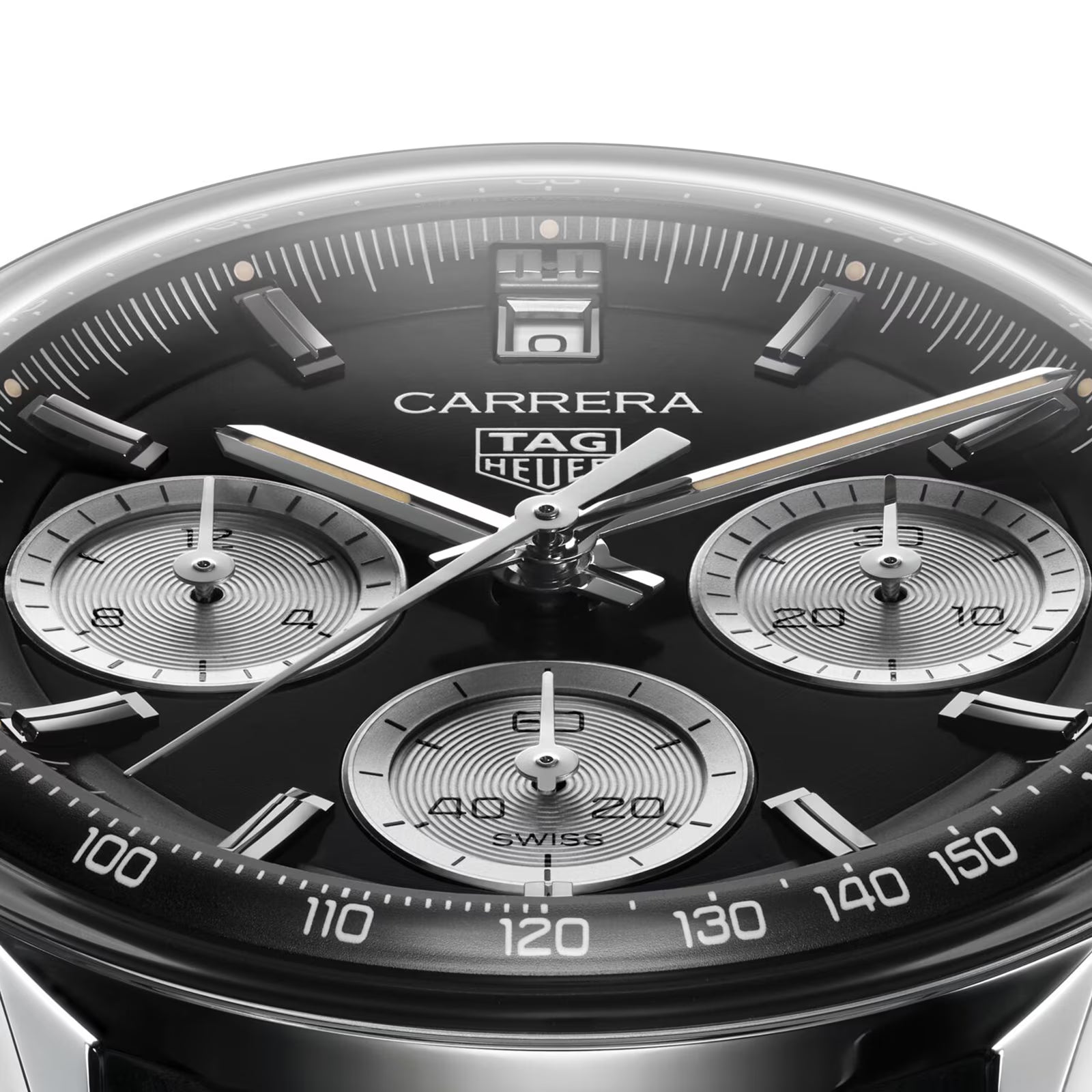 TAG Heuer Carrera Chronograph 39mm Mens Watch Black CBS2210.FC6534 - Image 6