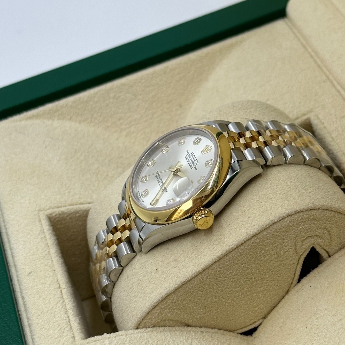 Rolex Datejust m278243-0019/0020 31mm Silver Dial Yellow Rolesor Oyster Watch - Image 12