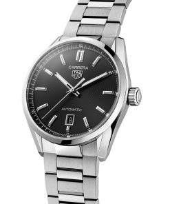 Alternative view of TAG Heuer Carrera Three-Hand Date 39mm Automatic Mens Watch WBN2110.BA0639