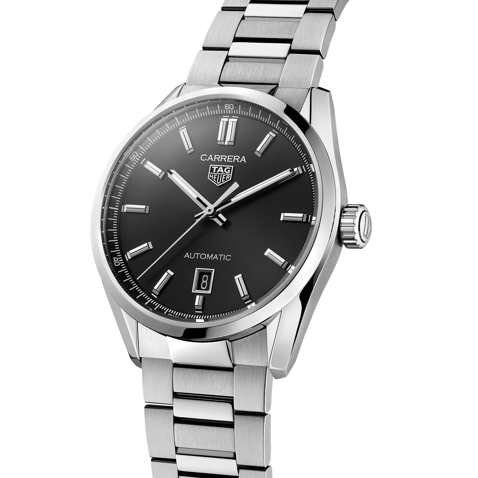 TAG Heuer Carrera Three-Hand Date 39mm Automatic Mens Watch WBN2110.BA0639 - Image 2