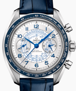 Alternative view of Omega Speedmaster Chronoscope Silver Dial 43mm Stainless Steel Strap 329.33.43.51.02.001